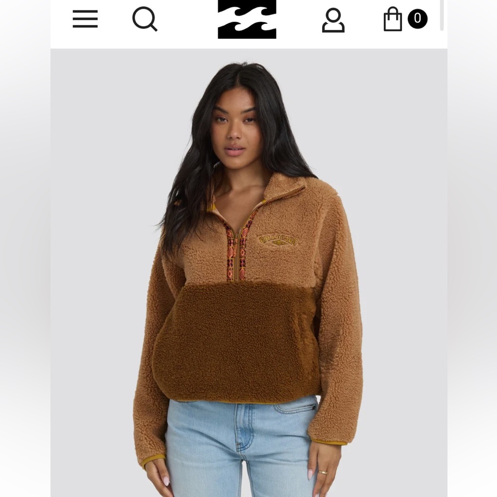 Billabong Sherpa half Zip
